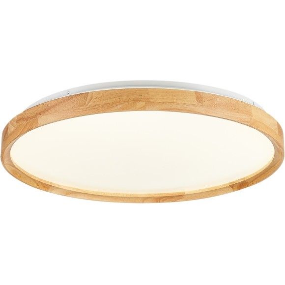 SLE201382-01 Светильник потолочный Светлое дерево/Белый LED 1*40W 3000K/4000K/6000K DELIA