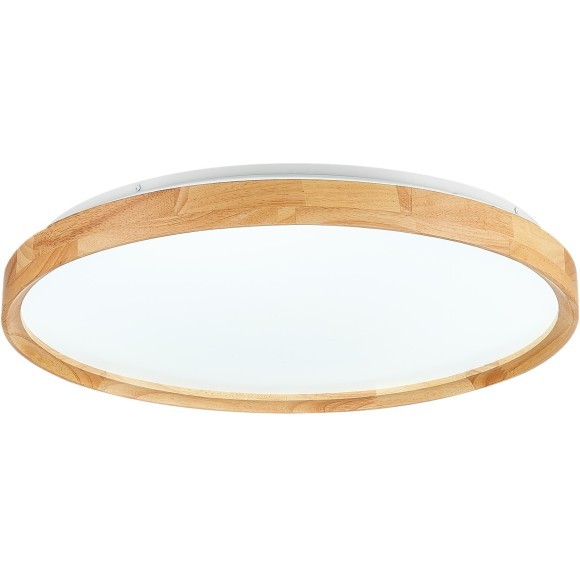 SLE201382-01 Светильник потолочный Светлое дерево/Белый LED 1*40W 3000K/4000K/6000K DELIA