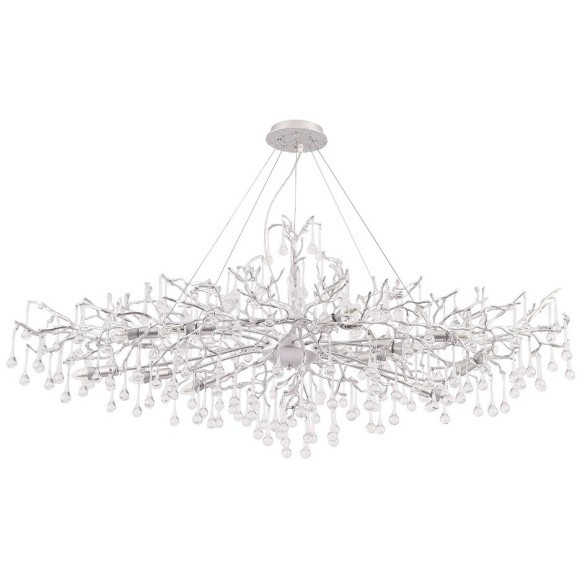 Люстра Crystal Lux REINA V2 SP16 L1500 SILVER PATINA Люстра Crystal Lux REINA V2 SP16 L1500 SILVER PATINA