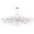 Люстра Crystal Lux REINA V2 SP16 L1500 SILVER PATINA