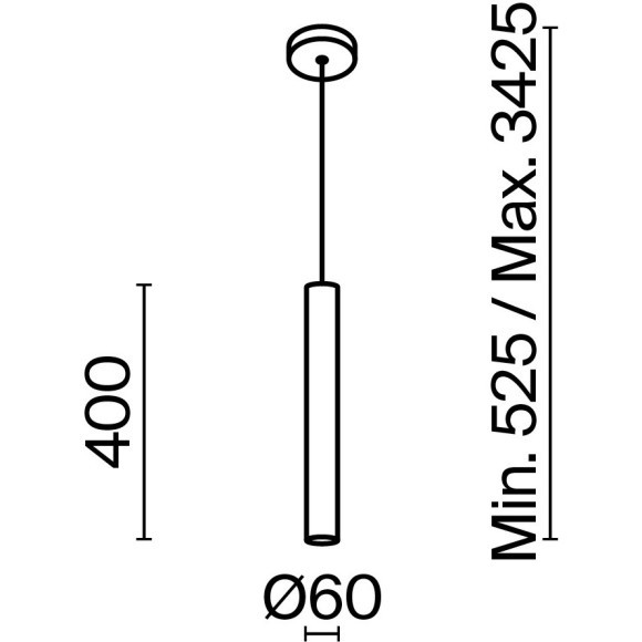 Подвесной светильник Maytoni MOD161PL-01BS1