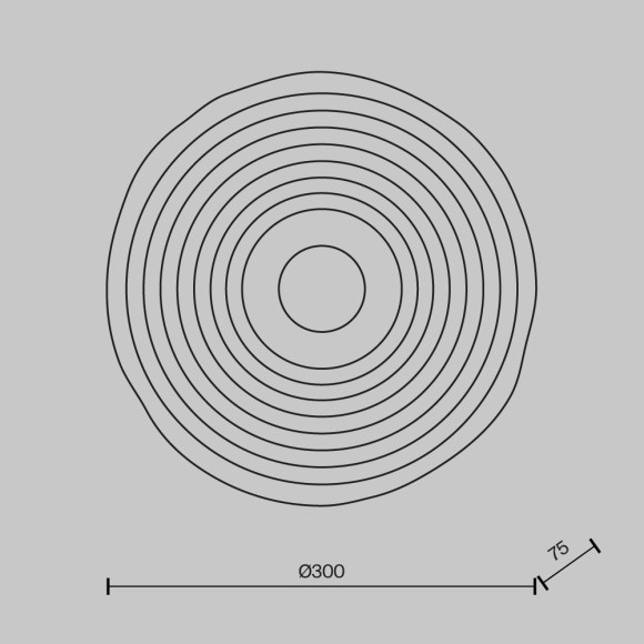 Настенный светильник (бра) Maytoni MOD343WL-L5BS3K1 Настенный светильник (бра) Maytoni MOD343WL-L5BS3K1
