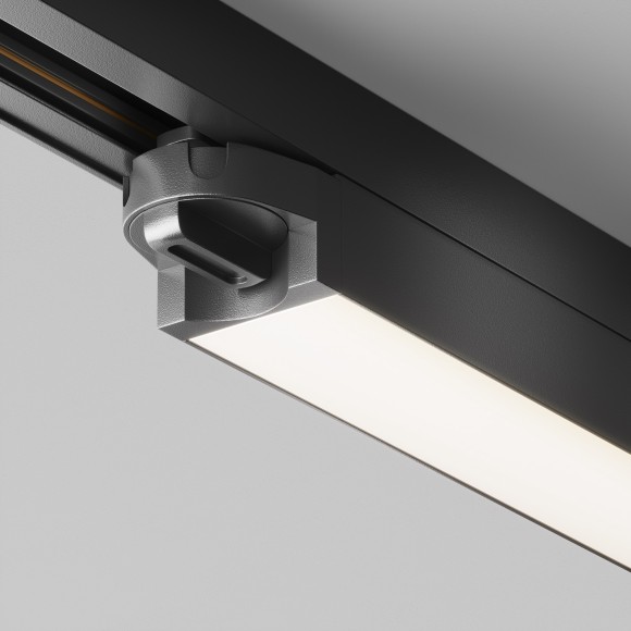 Однофазный двужильный светодиодный трековый светильник Maytoni Unity TR000-1-24W4K-B Basis 4000К 1900Лм CRI90+ 110° 24Вт