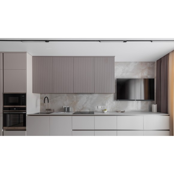 Однофазный двужильный светодиодный трековый светильник Maytoni Unity TR000-1-24W4K-B Basis 4000К 1900Лм CRI90+ 110° 24Вт