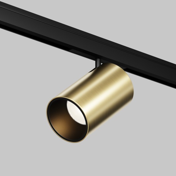 TR187-1-5W2.7K-M-BBS Ультратонкий трековый магнитный светодиодный светильник Maytoni Levity CRI90+ 2700К 375Лм 36° 5Вт