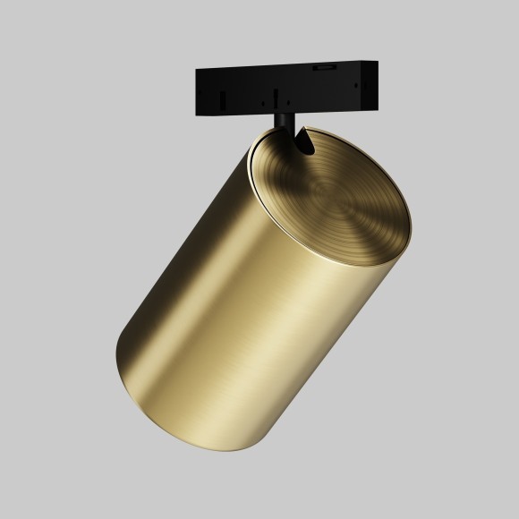 TR187-1-5W2.7K-M-BBS Ультратонкий трековый магнитный светодиодный светильник Maytoni Levity CRI90+ 2700К 375Лм 36° 5Вт