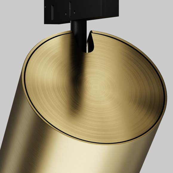 TR187-1-5W2.7K-M-BBS Ультратонкий трековый магнитный светодиодный светильник Maytoni Levity CRI90+ 2700К 375Лм 36° 5Вт