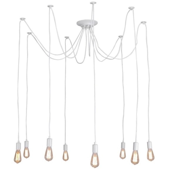 Люстра паук Lussole GRLSP-8173 SHIRLEY IP21 под лампы 8xE27 80W Люстра паук Lussole GRLSP-8173 SHIRLEY IP21 под лампы 8xE27 80W