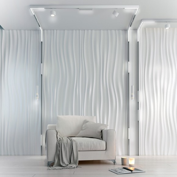 359501 Трековый светодиодный TUYA SMART светильник Novotech Flum CRI90+ 3000-6500К 1920Лм 100° 24W Bluetooth Wi-Fi Алиса