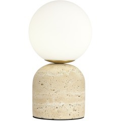 SL1191.704.01 Прикроватная лампа ST-Luce травертиновый/белый G9 1*5W NEBULA SL1191.704.01 Прикроватная лампа ST-Luce травертиновый/белый G9 1*5W NEBULA