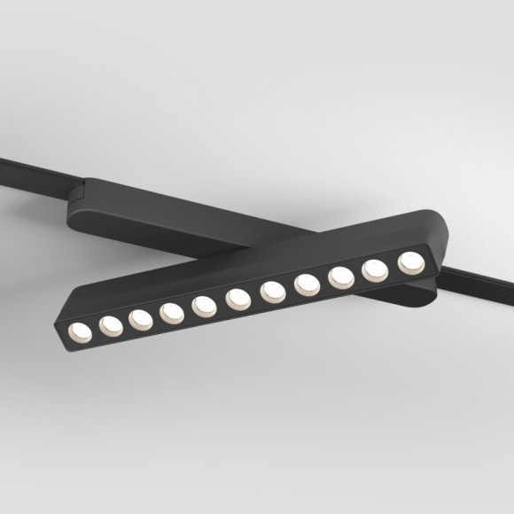 DK5368-BK Трековый магнитный светодиодный SMART (TUYA, Алиса, Bluetooth, Wi-Fi) светильник Denkirs AIR 48V CRI90+ 2700-6500К 872Лм 36° 12Вт