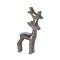 427096 Статуэтка Олень BALIGUIAN, L80, B30, H150, алюминий, цвет никель