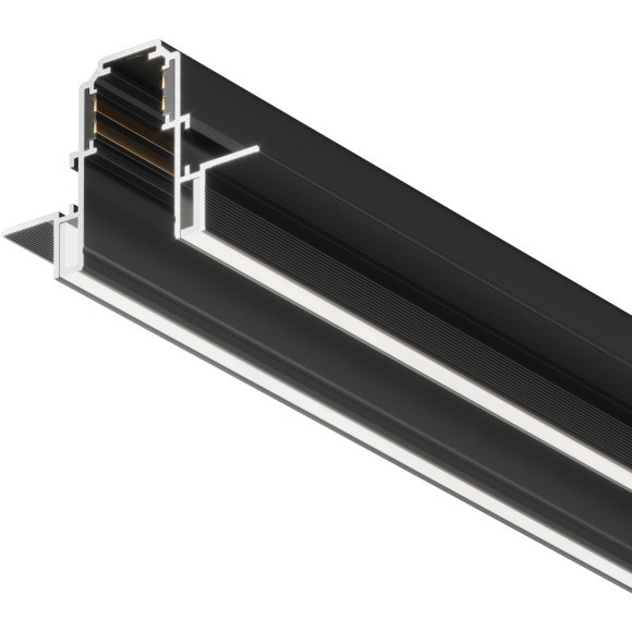 Шинопровод 2м с каналом для LED ленты встраиваемый в ГКЛ 12,5 мм TRX034LS-222B