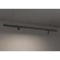 Crystal Lux CLT 0.126 01 L2000 BL 1407/033 Черный 2м магнитный двусторонний узкий 5мм шинопровод, накладной или подвесной, 2000x11x33мм