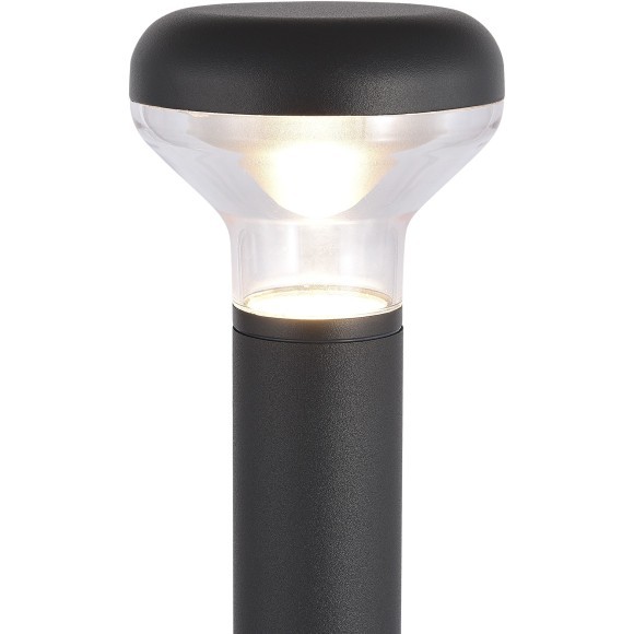 SL9541.705.01 Светильник напольный ST-Luce темно-серый/прозрачный LED 1*6W 3000K DROP