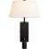 Freya Flint FR2066WL-L40B Классическое бра с LED-подсветкой, 1xE14, подсветка: 3000К, CRI 80, 200Лм, 180°, 220V, основание черный металл, белый тканевый абажур, 2 выключателя на основании, в комплекте провод в розетку