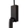Freya Flint FR2066WL-L40B Классическое бра с LED-подсветкой, 1xE14, подсветка: 3000К, CRI 80, 200Лм, 180°, 220V, основание черный металл, белый тканевый абажур, 2 выключателя на основании, в комплекте провод в розетку