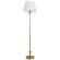 Торшер с абажуром Arte Lamp A7301PN-1PB GRACIE под лампу 1xE27 60W