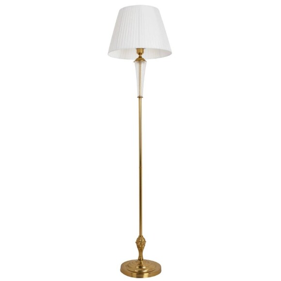 Торшер с абажуром Arte Lamp A7301PN-1PB GRACIE под лампу 1xE27 60W