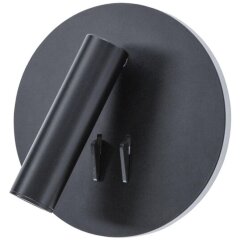 Спот светодиодный для чтения с выключателем Electra A8232AP-1BK Спот светодиодный для чтения с выключателем Electra A8232AP-1BK