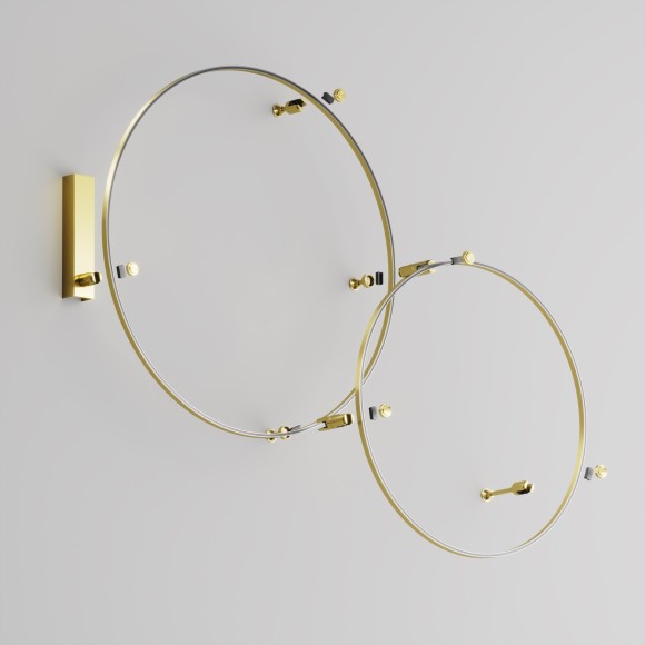 Шинопровод-круг 650мм накладной/подвесной Maytoni Flarity TRX154-R-D650-BS