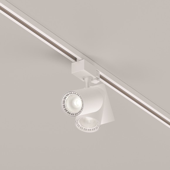 Трековый светильник трехфазный 220V светодиодный Vuoro TR029-3-10W4K-S-W