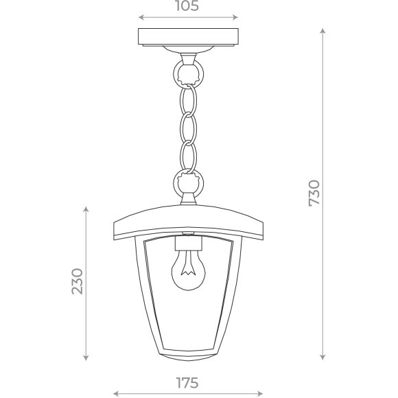 SL081.403.01 Светильник уличный подвесной ST-Luce Черный/Черный, Прозрачный E27 1*40W SIVINO SL081.403.01 Светильник уличный подвесной ST-Luce Черный/Черный, Прозрачный E27 1*40W SIVINO