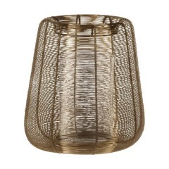 427162 HAGONY Подсвечник сталь стекло золотистый модерн 427162 HAGONY Подсвечник сталь стекло золотистый модерн