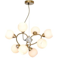 Люстра подвесная Lussole LSP-8413 Crenshaw IP21 под лампы 8xE27 320W Люстра подвесная Lussole LSP-8413 Crenshaw IP21 под лампы 8xE27 320W