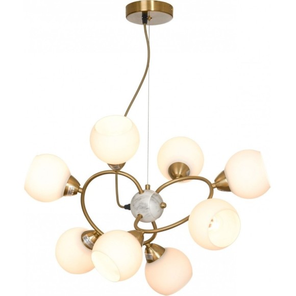 Люстра подвесная Lussole LSP-8413 Crenshaw IP21 под лампы 8xE27 320W