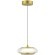 SL6239.203.01 Светильник подвесной ST-Luce золото/прозрачный LED 1*7W 3000K FRITTELA