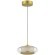 SL6239.203.01 Светильник подвесной ST-Luce золото/прозрачный LED 1*7W 3000K FRITTELA