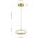 SL6239.203.01 Светильник подвесной ST-Luce золото/прозрачный LED 1*7W 3000K FRITTELA