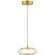 SL6239.203.01 Светильник подвесной ST-Luce золото/прозрачный LED 1*7W 3000K FRITTELA