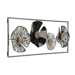 426009 NUMAZU Панно настенное металл серый черный L280 H750 426009 NUMAZU Панно настенное металл серый черный L280 H750