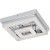 95659 Светодиодный потолочный светильник FRADELO, 12W (LED), 240х240, сталь, хром/пластик с кристал., хром