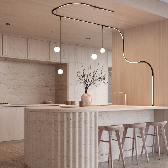 TR180-1-12WTW-B Трековый магнитный светодиодный SMART светильник Maytoni Basity CRI90+ 3000-6000К 700Лм 90° 12Вт Bluetooth Mesh