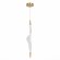 SL6109.213.01 Светильник подвесной ST-Luce Золотистый/Белый LED 1*25W 3000K ALBA