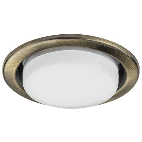 Светильник точечный встраиваемый декоративный под заменяемые КЛЛ или LED лампы Tensio Lightstar 212111