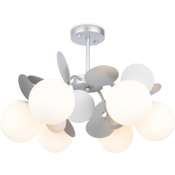 Люстра потолочная Freya FR5165PL-06S Satellite под лампы 6xE27 60W Люстра потолочная Freya FR5165PL-06S Satellite под лампы 6xE27 60W