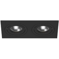 Встраиваемый светильник Lightstar i5270707 Intero 16 под лампы 2xGU10 100W