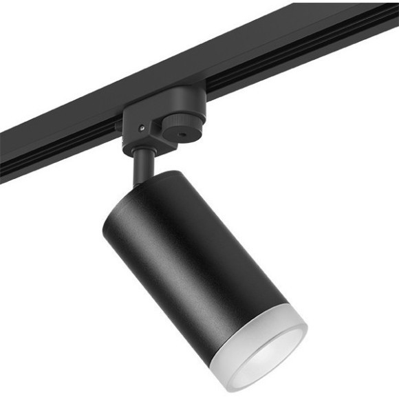 Однофазный двужильный трековый светильник Lightstar R1T43730 Rullo под сменную лампу GU10