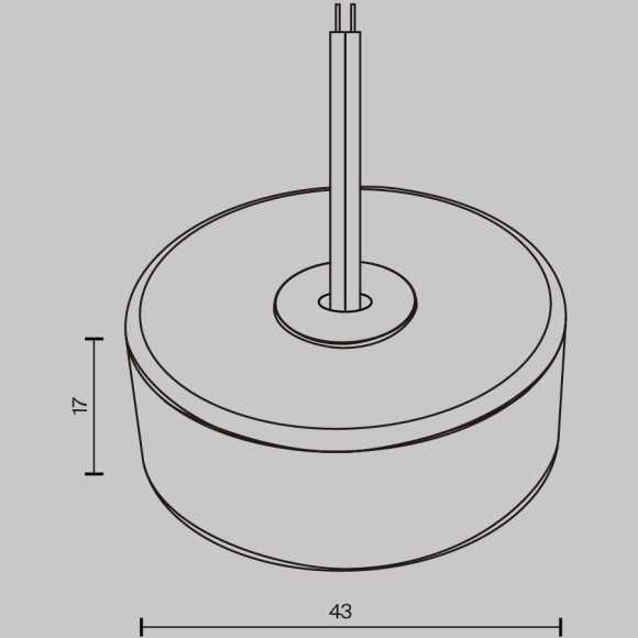 Диммер для выключателя Maytoni DIM 1 зона 711038