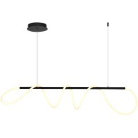 SL6102.403.45 Светильник подвесной ST-Luce Черный/Белый LED 1*45W 3000K SAGRATO