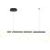SL6102.403.45 Светильник подвесной ST-Luce Черный/Белый LED 1*45W 3000K SAGRATO