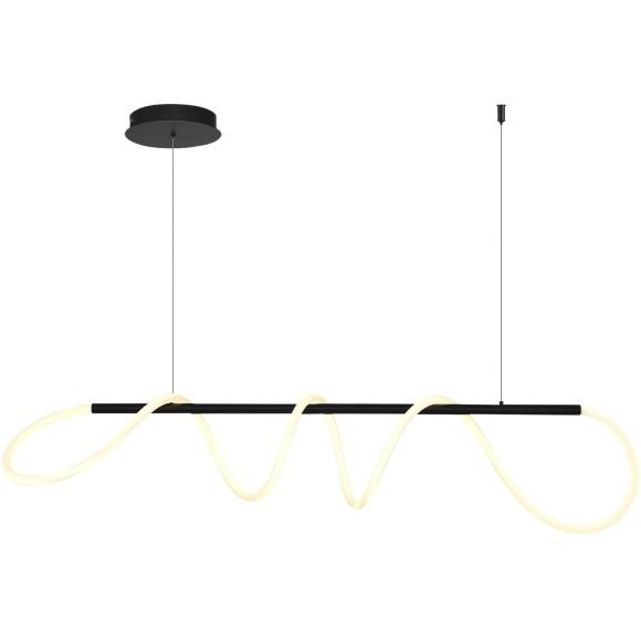 SL6102.403.45 Светильник подвесной ST-Luce Черный/Белый LED 1*45W 3000K SAGRATO