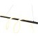 SL6102.403.45 Светильник подвесной ST-Luce Черный/Белый LED 1*45W 3000K SAGRATO
