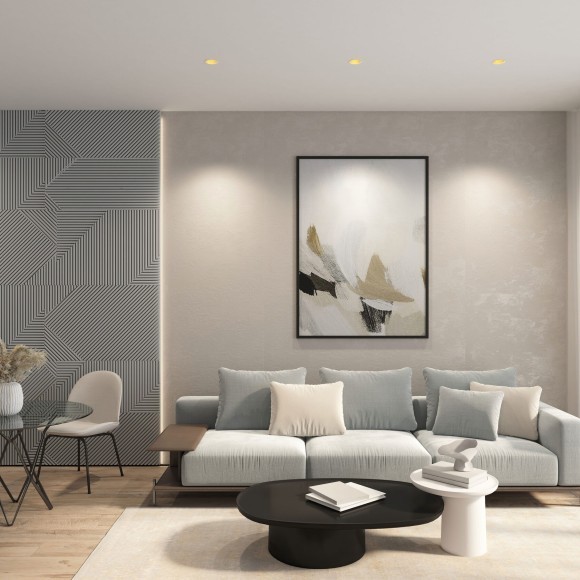 Встраиваемый светильник, IP 20, 10 Вт, GU5.3, LED, DK3026-WG Встраиваемый светильник, IP 20, 10 Вт, GU5.3, LED, DK3026-WG