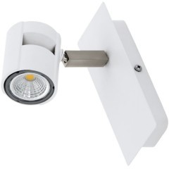 97506 Светодиодный спот VERGIANO, 1х5W (GU10), L70, H165, сталь, белый, никель матовый