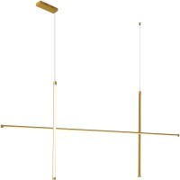 SL6207.203.50 Светильник подвесной ST-Luce Матовое золото LED 1*50W 3000K RETICO